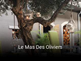 Le Mas Des Oliviers réservation en ligne