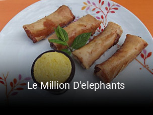 Le Million D'elephants réservation
