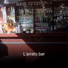 L'aristo bar réservation en ligne
