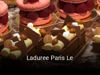 Laduree Paris Le réservation de table