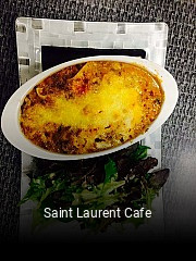Saint Laurent Cafe réservation de table