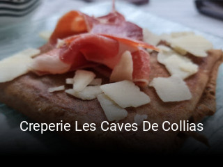 Creperie Les Caves De Collias réservation