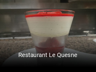 Restaurant Le Quesne réservation de table