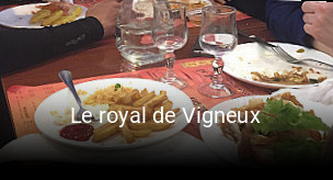 Le royal de Vigneux réservation en ligne