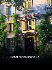 Hotel restaurant Le Cro Magnon réservation de table