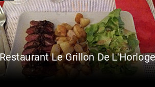 Réserver une table chez Restaurant Le Grillon De L'Horloge maintenant