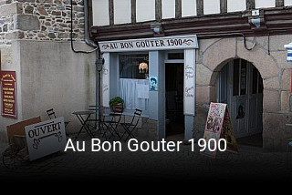 Au Bon Gouter 1900 réservation