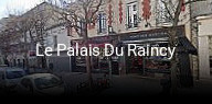 Le Palais Du Raincy réservation de table