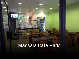 Massala Cafe Paris réservation de table
