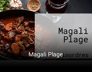 Réserver une table chez Magali Plage maintenant