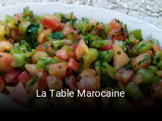 La Table Marocaine réservation