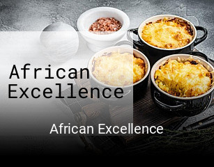 African Excellence réservation de table