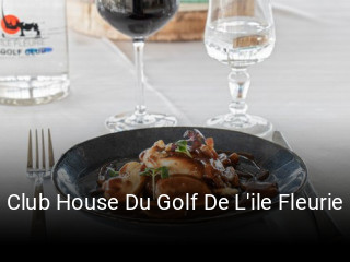 Club House Du Golf De L'ile Fleurie réservation en ligne