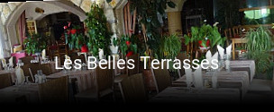 Les Belles Terrasses réservation de table