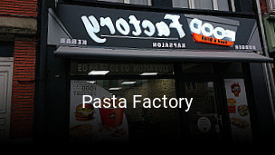Pasta Factory réservation