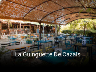 Réserver une table chez La Guinguette De Cazals maintenant