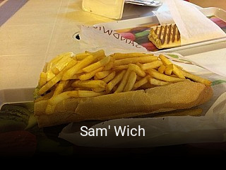 Sam' Wich réservation de table