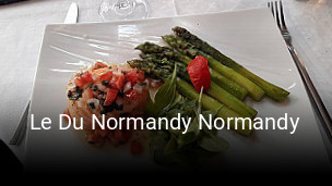 Réserver une table chez Le Du Normandy Normandy maintenant