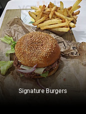Signature Burgers réservation de table