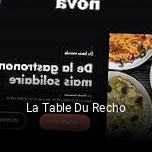 La Table Du Recho réservation
