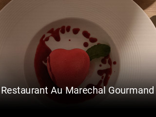 Restaurant Au Marechal Gourmand réservation de table