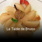 La Table de Bruno réservation de table