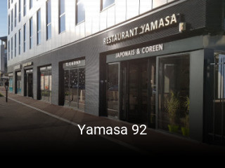 Yamasa 92 réservation en ligne