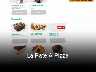 La Pate A Pizza réservation en ligne
