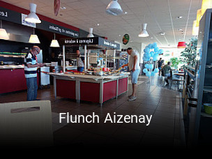 Flunch Aizenay réservation en ligne