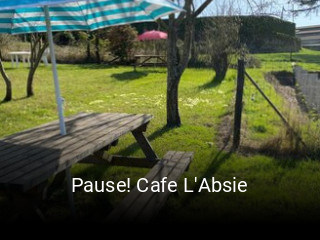 Pause! Cafe L'Absie réservation en ligne