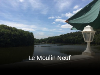 Le Moulin Neuf réservation de table