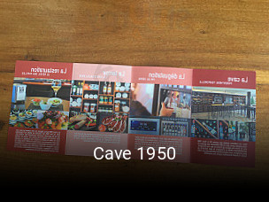 Cave 1950 réservation