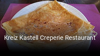 Kreiz Kastell Creperie Restaurant réservation de table