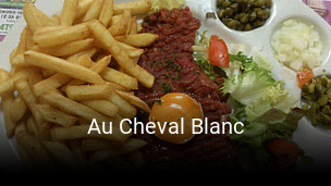 Au Cheval Blanc réservation