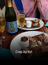 Crep'Ap'Art réservation de table