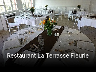 Réserver une table chez Restaurant La Terrasse Fleurie maintenant