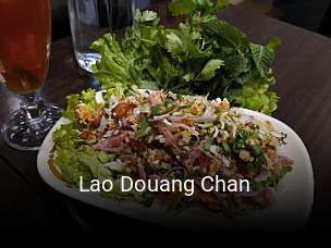 Lao Douang Chan réservation de table