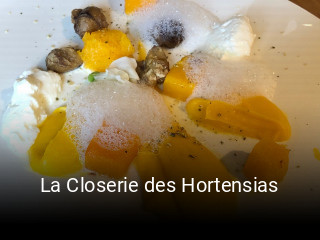 La Closerie des Hortensias réservation de table