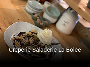 Creperie Saladerie La Bolee réservation de table
