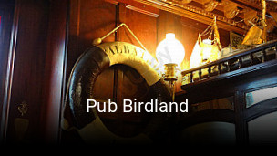 Pub Birdland réservation de table