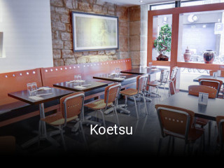 Koetsu réservation en ligne