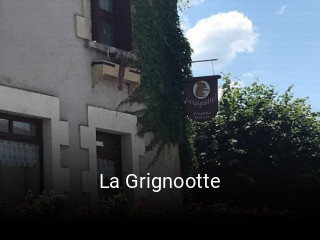 La Grignootte réservation