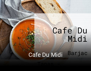 Réserver une table chez Cafe Du Midi maintenant