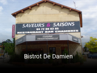 Bistrot De Damien réservation