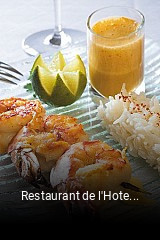 Restaurant de l'Hotel de la Paix réservation