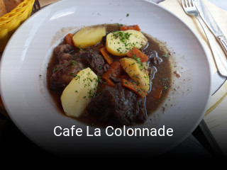 Cafe La Colonnade réservation en ligne