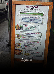 Alyssa réservation de table
