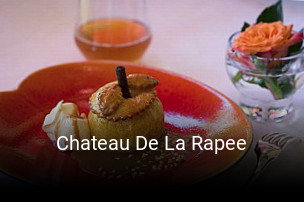 Réserver une table chez Chateau De La Rapee maintenant