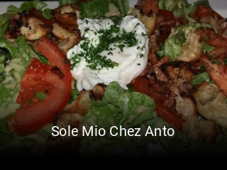 Sole Mio Chez Anto réservation de table