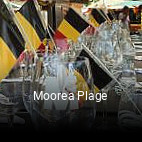 Moorea Plage réservation de table